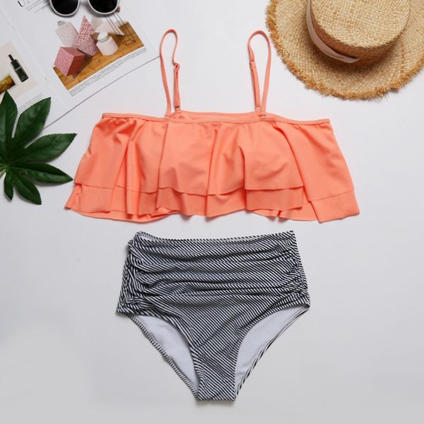fashionable beach bikini new product launched strap split middle waist spring swimsuit, White;black
fashionable beach bikini new product launched strap split middle waist spring swimsuit, White;black