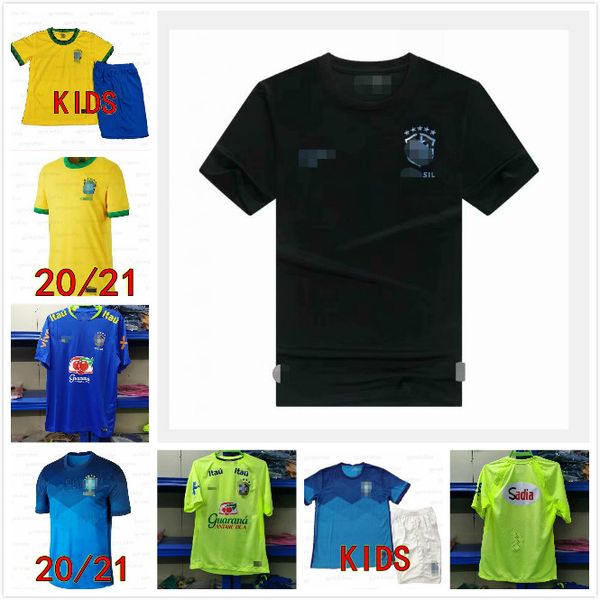 2020 2021 br azil firmino soccer jerseys camiseta de futebol ronaldinho g.jesus coutinho 20 21 brasil kids jersey uniform football shirts, Black;yellow
2020 2021 br azil firmino soccer jerseys camiseta de futebol ronaldinho g.jesus coutinho 20 21 brasil kids jersey uniform football shirts, Black;yellow