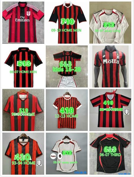 retro shirts home 96 97 99 gullit soccer jersey 02 03 04 05 maldini van basten football kaka inzaghi ac 06 07 milan 09 10 rivaldo bb, Black;yellow
retro shirts home 96 97 99 gullit soccer jersey 02 03 04 05 maldini van basten football kaka inzaghi ac 06 07 milan 09 10 rivaldo bb, Black;yellow