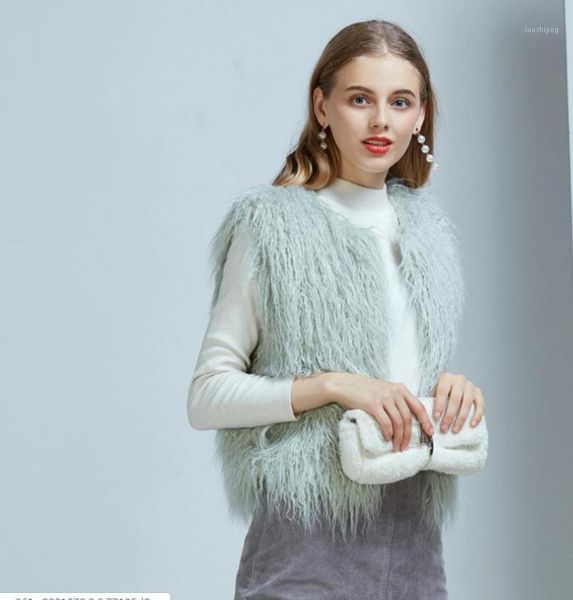 womens winter soft furry faux fur coat faux fur shaggy s/2xl fashion female short section vests autumn colete feminino k11761, Black;white
womens winter soft furry faux fur coat faux fur shaggy s/2xl fashion female short section vests autumn colete feminino k11761, Black;white