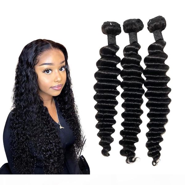 natural black double weft deep wave human hair bundles long water wave human hair extensions 32 34 36 38 40 inch
natural black double weft deep wave human hair bundles long water wave human hair extensions 32 34 36 38 40 inch