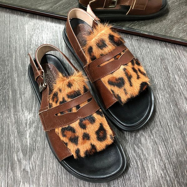 yoloagain women leopard sandals real fur sandals ladies flat sandals casual shose 0928, Black
yoloagain women leopard sandals real fur sandals ladies flat sandals casual shose 0928, Black