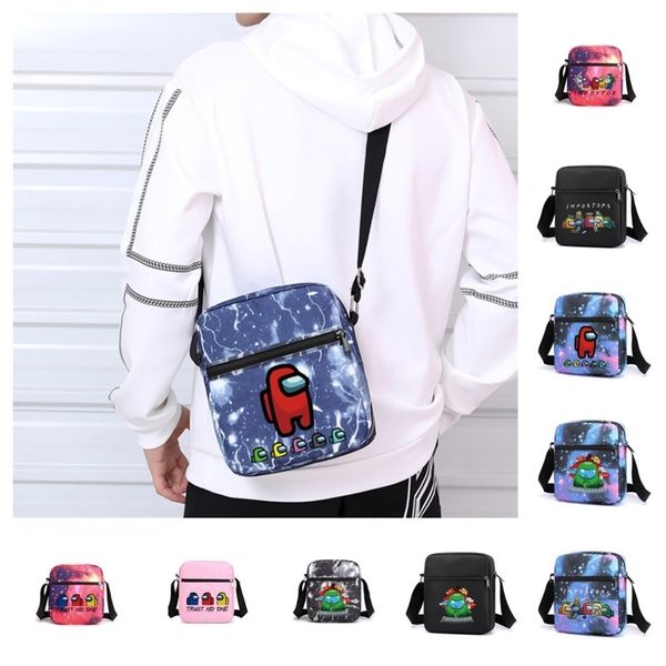 among us game print handbag wallet purse luxurys designers bags canvas crossbody bag purses card holder crossbody bag g20107, Black 
among us game print handbag wallet purse luxurys designers bags canvas crossbody bag purses card holder crossbody bag g20107, Black