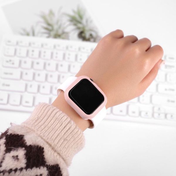 soft sile case for watch band series 5 40mm 44mm iwatch bracelet series 1 2 3 4 protection 42mm 38 jllxmi, Black;brown
soft sile case for watch band series 5 40mm 44mm iwatch bracelet series 1 2 3 4 protection 42mm 38 jllxmi, Black;brown