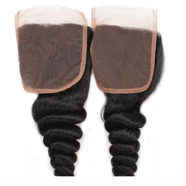 wholesale 8a peruvian loose wave 4 bundles with closure middle 3 part double weft loose deep wave wavy virgin human hair extensions, Black
wholesale 8a peruvian loose wave 4 bundles with closure middle 3 part double weft loose deep wave wavy virgin human hair extensions, Black