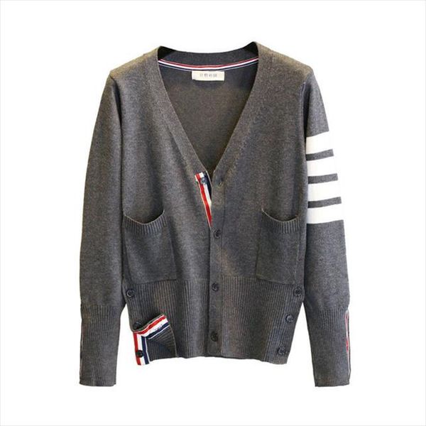 3 color strip women knitted cardigan coat autumn winter casual v neck long sleeve crochet knit sweater coat female, White;black
3 color strip women knitted cardigan coat autumn winter casual v neck long sleeve crochet knit sweater coat female, White;black