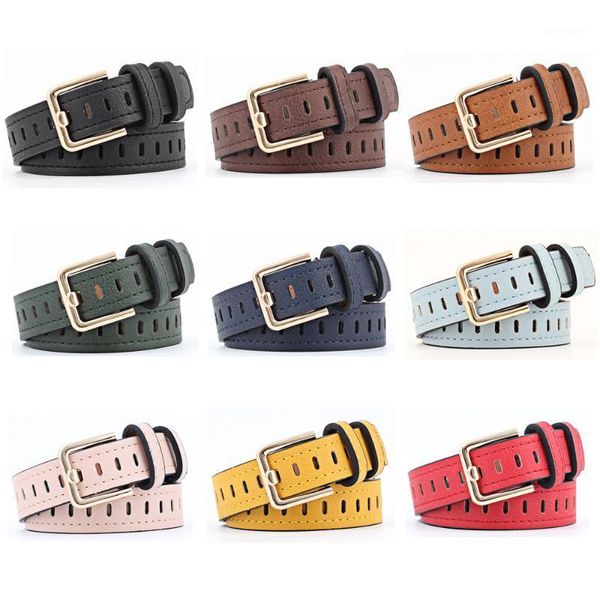 women's belt golden square buckle belts ladies dress jeans wild hollow waistband bltyn03501, Black;brown
women's belt golden square buckle belts ladies dress jeans wild hollow waistband bltyn03501, Black;brown