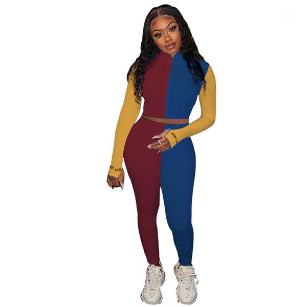womens two piece set fashion contrast color tracksuits slim new designer womens clothing 2021 lepal neck, White
womens two piece set fashion contrast color tracksuits slim new designer womens clothing 2021 lepal neck, White