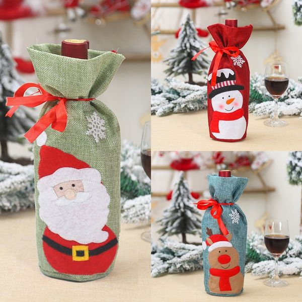 vescv old stickers christmas linen doll red wine bottle cover christmas decorations machine embroidered ornamentswine doll new bottle access
vescv old stickers christmas linen doll red wine bottle cover christmas decorations machine embroidered ornamentswine doll new bottle access