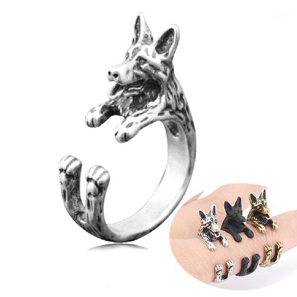 vintage punk brass knuckle german shepherd anel masculino ring boho dog anillos couple rings for men women jewelry lovers gift1, Golden;silver
vintage punk brass knuckle german shepherd anel masculino ring boho dog anillos couple rings for men women jewelry lovers gift1, Golden;silver