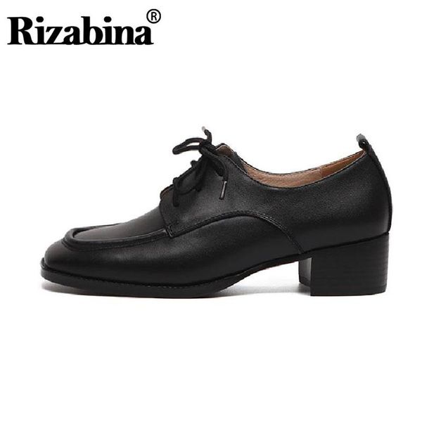 rizabina women pumps shoes fashion square toe cross strap shoes women genuine leather stylish thick heels footwear size 34-40, Black
rizabina women pumps shoes fashion square toe cross strap shoes women genuine leather stylish thick heels footwear size 34-40, Black