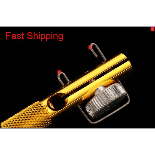 practical design aluminum alloy hook tier tool metal double headed needle knots gold color fishing line knotter for o qylrnz garden2010
practical design aluminum alloy hook tier tool metal double headed needle knots gold color fishing line knotter for o qylrnz garden2010