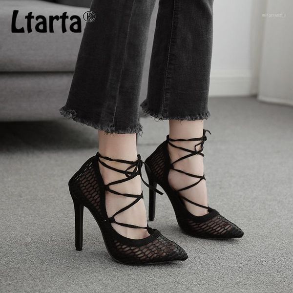 sandals ltarta 2021 summer fashion black cross straps fine heel women's shoes hollow roman large size high zl1
sandals ltarta 2021 summer fashion black cross straps fine heel women's shoes hollow roman large size high zl1