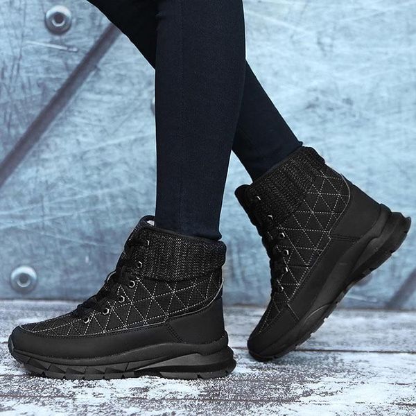 women ankle boots warm plush snow boots women shoes ladies winter sneakers comfortable shoes woman wedges winter, Black
women ankle boots warm plush snow boots women shoes ladies winter sneakers comfortable shoes woman wedges winter, Black