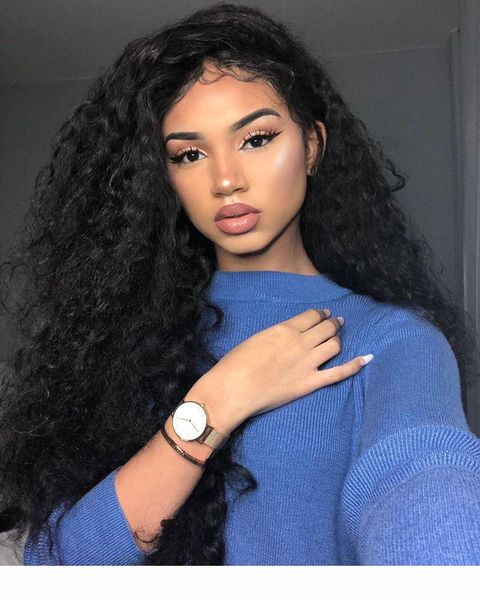 150 density lace front human hair wigs for women natural black remy cambodian curly wig pre plucked, Black;brown
150 density lace front human hair wigs for women natural black remy cambodian curly wig pre plucked, Black;brown
