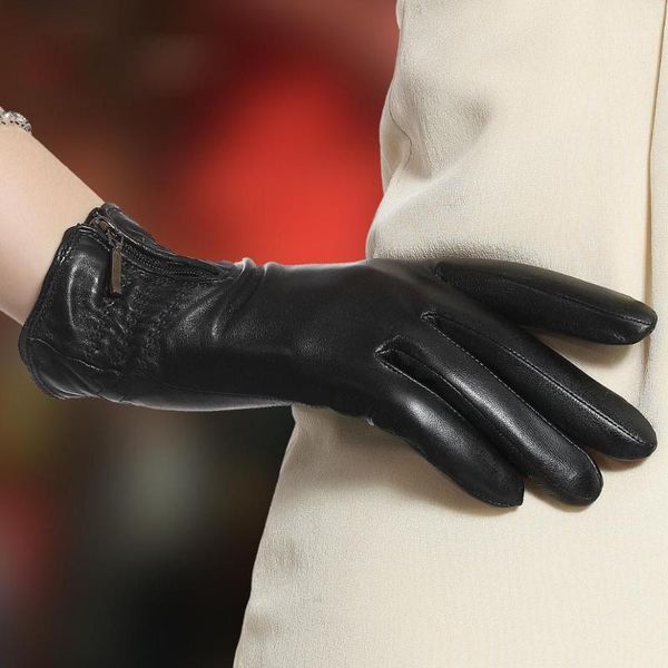 five fingers gloves 2021 leather female winter short style sheepskin touchscreen thermal driving genuine women' tu57111, Blue;gray
five fingers gloves 2021 leather female winter short style sheepskin touchscreen thermal driving genuine women' tu57111, Blue;gray