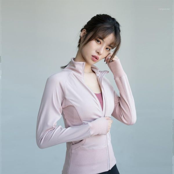 yoga outfits ribbed pattern panel shaping fitness long-sleeved zip-up shirt women's clothes jacket cardigan sports windproof jacket1, White;red
yoga outfits ribbed pattern panel shaping fitness long-sleeved zip-up shirt women's clothes jacket cardigan sports windproof jacket1, White;red