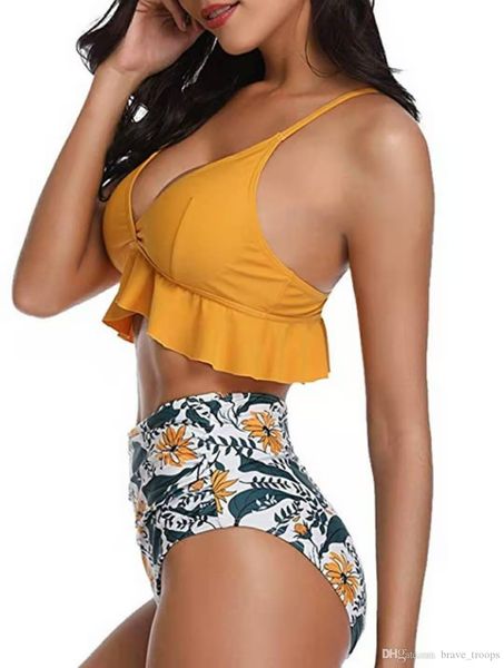 european and american swimsuit women's high waist temperament printed bikini lotus leaf swimsuit women 002
european and american swimsuit women's high waist temperament printed bikini lotus leaf swimsuit women 002