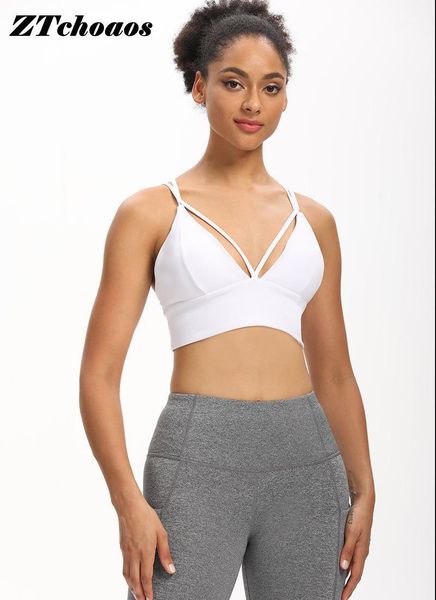 gym clothing ztchoaos 2021 cross back yoga bra running shockproof sports underwear fitness vest1, White;black
gym clothing ztchoaos 2021 cross back yoga bra running shockproof sports underwear fitness vest1, White;black