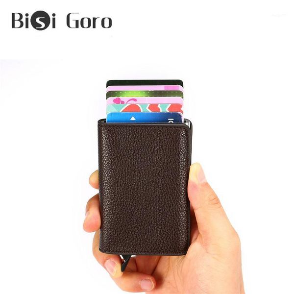 wallets bisi goro litchi soft leather card case information protector safety clutch fashion -up holder aluminum box1, Red;black
wallets bisi goro litchi soft leather card case information protector safety clutch fashion -up holder aluminum box1, Red;black