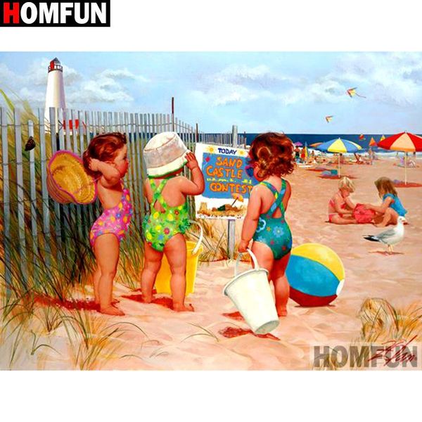 homfun full square/round drill 5d diy diamond painting "character beach" 3d embroidery cross stitch 5d home decor a13225
homfun full square/round drill 5d diy diamond painting "character beach" 3d embroidery cross stitch 5d home decor a13225