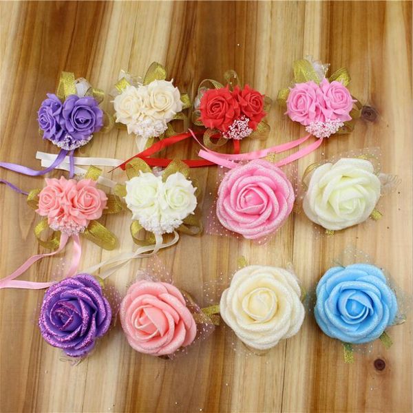 hand imitation wrist flower bridesmaid sisters corsage wedding bridal prom decoration bracelet simulation flowers dhc113 
hand imitation wrist flower bridesmaid sisters corsage wedding bridal prom decoration bracelet simulation flowers dhc113