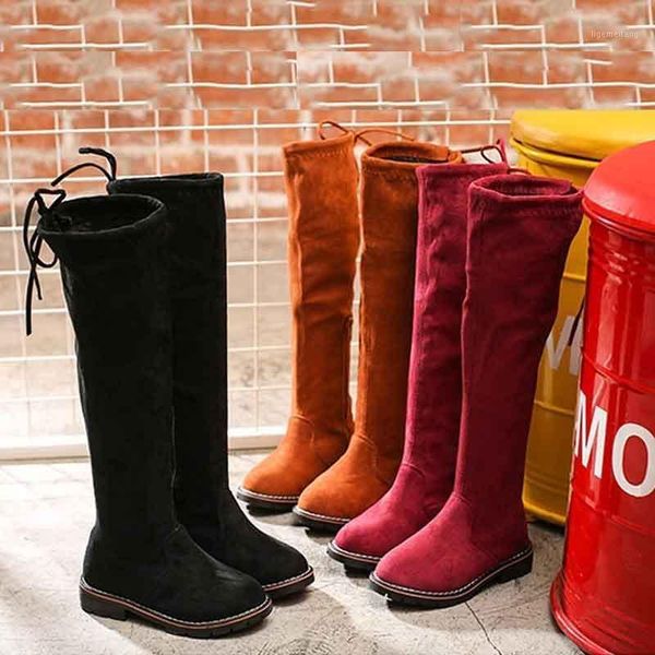 children knee-high casual flat boots soft stretch flock chunky platform long boots princess girls winter autumn black botas1, Black;grey
children knee-high casual flat boots soft stretch flock chunky platform long boots princess girls winter autumn black botas1, Black;grey