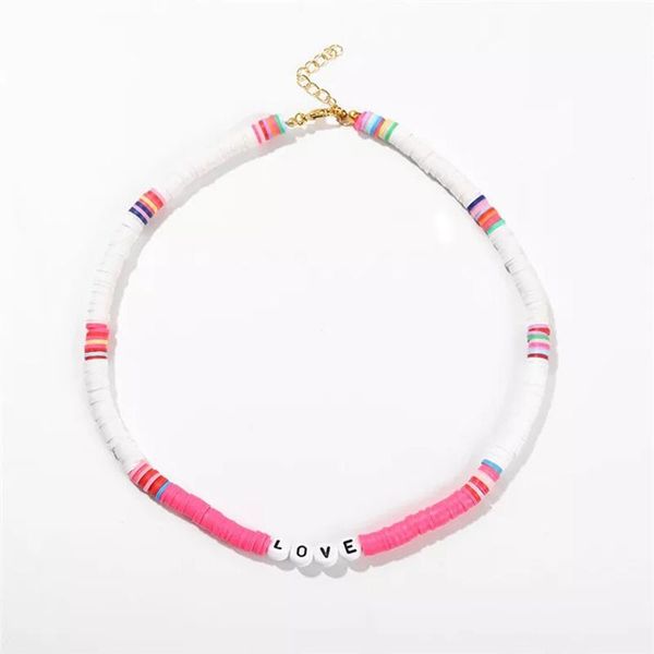 chokers fashion letter short necklace multi-color style silicone jewelry choker summer wild neck accessories gift for girls bohemia, Golden;silver
chokers fashion letter short necklace multi-color style silicone jewelry choker summer wild neck accessories gift for girls bohemia, Golden;silver