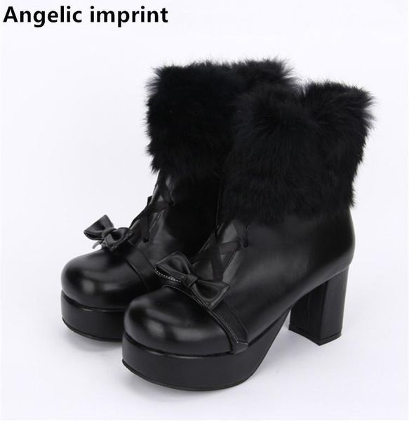 boots angelic imprint mori girl women winter short lady lolita ankle woman princess high heels shoes 33-47 sweet bows 8cm1, Black
boots angelic imprint mori girl women winter short lady lolita ankle woman princess high heels shoes 33-47 sweet bows 8cm1, Black