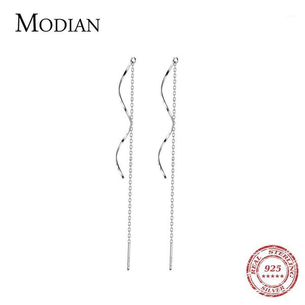 modian fashion long tassel drop earrings 100% 925 sterling silver gold color dangle earring for women christmas fine jewelry1
modian fashion long tassel drop earrings 100% 925 sterling silver gold color dangle earring for women christmas fine jewelry1