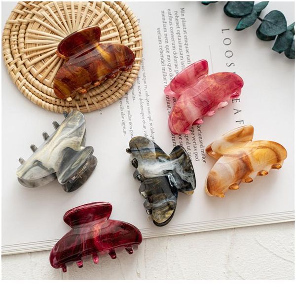 crab for hair acrylic hair claw clips thicken strong bit force pony tail holders jelly colors hair clamp a bbysjf, White;golden
crab for hair acrylic hair claw clips thicken strong bit force pony tail holders jelly colors hair clamp a bbysjf, White;golden