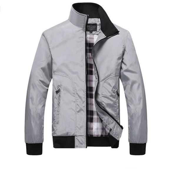 mens jacket for autumn and winter fashion solid color men sports jacket casual streetwear coat with zipper mens clothing, Black;brown
mens jacket for autumn and winter fashion solid color men sports jacket casual streetwear coat with zipper mens clothing, Black;brown