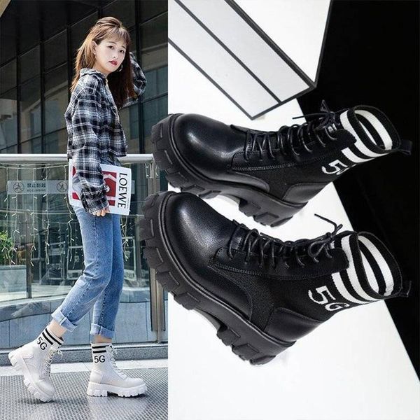 2020 autumn elegnat ladies motorcylcle boots size 42 43 girls platform shoes women elastic force fashion boats, Black
2020 autumn elegnat ladies motorcylcle boots size 42 43 girls platform shoes women elastic force fashion boats, Black