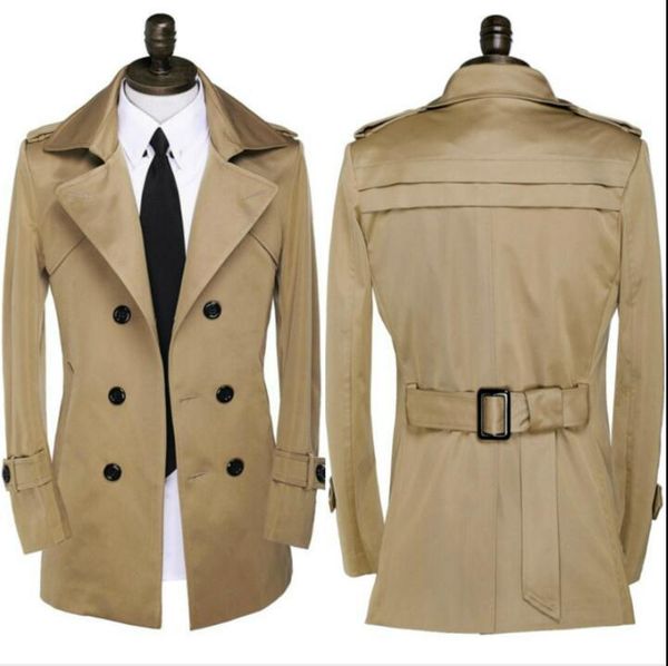 mens trench coats spring autumn man middle length coat men clothes double breasted slim overcoat long sleeve plus size s - 9xl, Tan;black
mens trench coats spring autumn man middle length coat men clothes double breasted slim overcoat long sleeve plus size s - 9xl, Tan;black