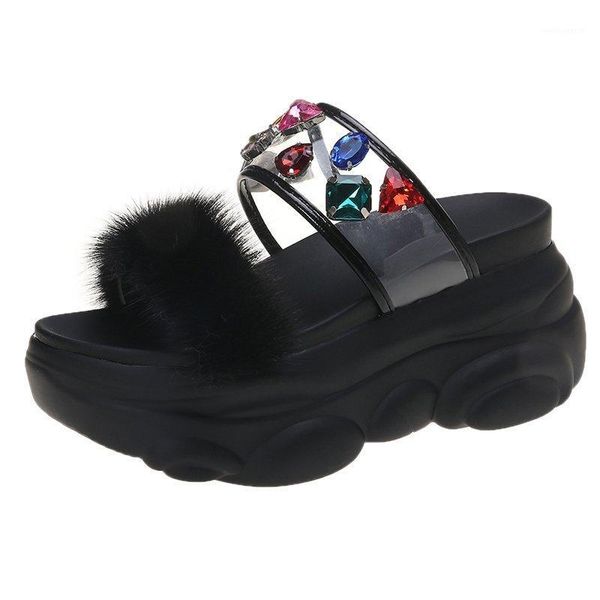 summer crystal women slippers women slides summer woman 9cm wedges platform sandals ladies outdoor beach flip flops1, Black
summer crystal women slippers women slides summer woman 9cm wedges platform sandals ladies outdoor beach flip flops1, Black
