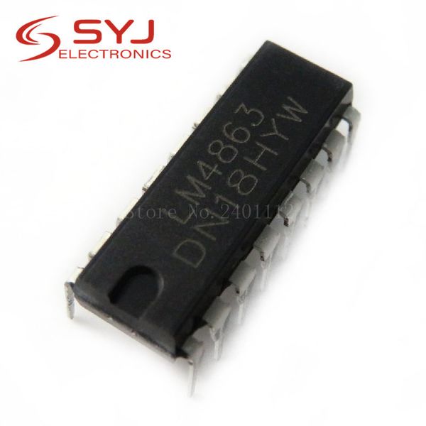 10pcs / lot lm4863d lm4863n lm4863p lm4863 dip16 two-way audio amplifier ic in stock
10pcs / lot lm4863d lm4863n lm4863p lm4863 dip16 two-way audio amplifier ic in stock