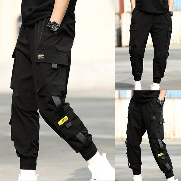 streetwear hip hop black harem elastic waist punk pants with ribbons casual slim jogger men trousers kg-623
streetwear hip hop black harem elastic waist punk pants with ribbons casual slim jogger men trousers kg-623