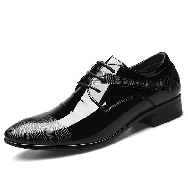 new men dress shoes men formal shoes leather luxury fashion shiny groom wedding oxford wedding, Black
new men dress shoes men formal shoes leather luxury fashion shiny groom wedding oxford wedding, Black