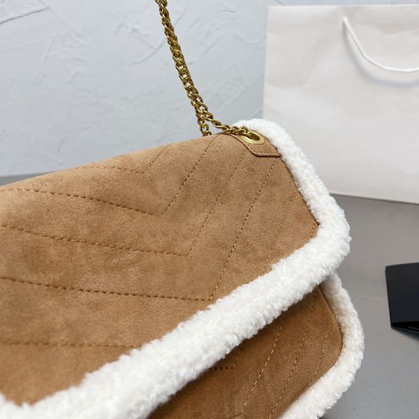 2022 autumn winter messenger bags classic flap square calfskin shaerling fur vintage famous luxury designer crossbod
2022 autumn winter messenger bags classic flap square calfskin shaerling fur vintage famous luxury designer crossbod