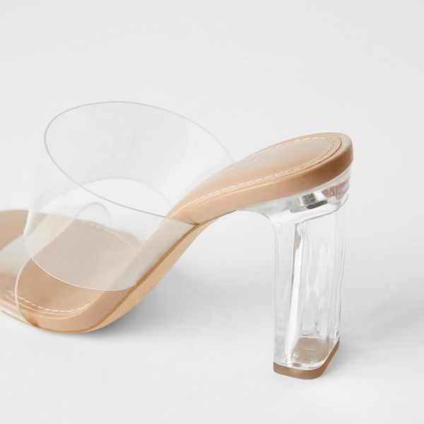 crystal high heels sandals transparent ribbon simplicity slipper not easy to deform open finger summer women shoes wholesale, Black
crystal high heels sandals transparent ribbon simplicity slipper not easy to deform open finger summer women shoes wholesale, Black