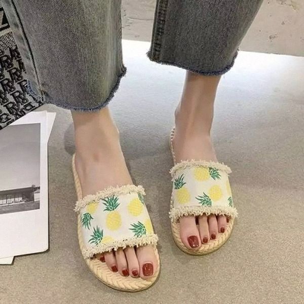 women slipper pineapple print flip-flops casual outdoor soft sole non-slip slides 2020 summer ins style beach ladies shoes #r26o, Black
women slipper pineapple print flip-flops casual outdoor soft sole non-slip slides 2020 summer ins style beach ladies shoes #r26o, Black