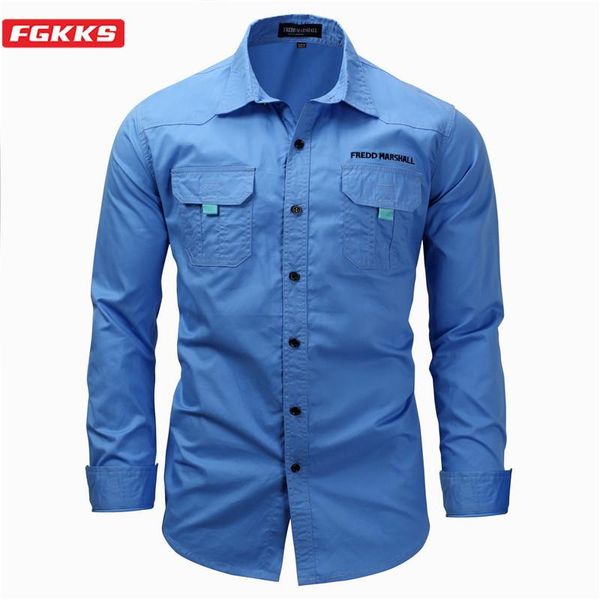 fgkks casual brand men solid shirt spring autumn new men's pocket long sleeve shirt male business wild shirts eu size, White;black
fgkks casual brand men solid shirt spring autumn new men's pocket long sleeve shirt male business wild shirts eu size, White;black
