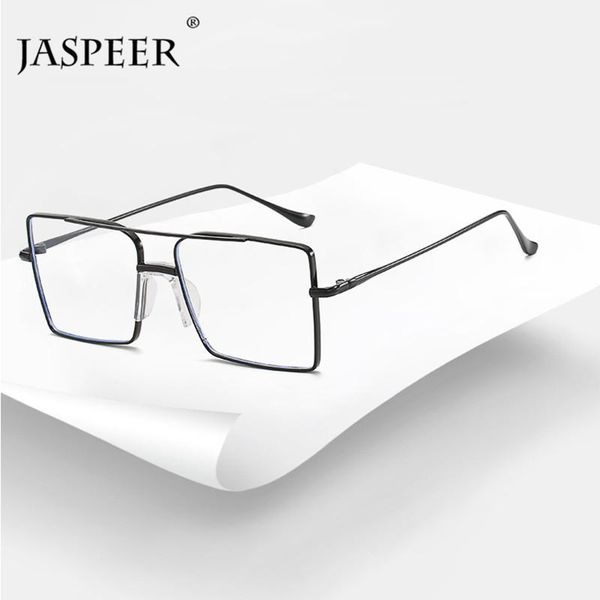 jaspeer retro square computer men glasses blue ray blocking gaming eyewear women anti eyestrain metal optical frame, White;black
jaspeer retro square computer men glasses blue ray blocking gaming eyewear women anti eyestrain metal optical frame, White;black
