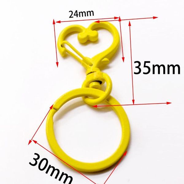 10pc/lot 19 colors heart keychains lobster clasps hooks key chain key rings for diy trinkets pom pom keychain jewelry qylsku
10pc/lot 19 colors heart keychains lobster clasps hooks key chain key rings for diy trinkets pom pom keychain jewelry qylsku