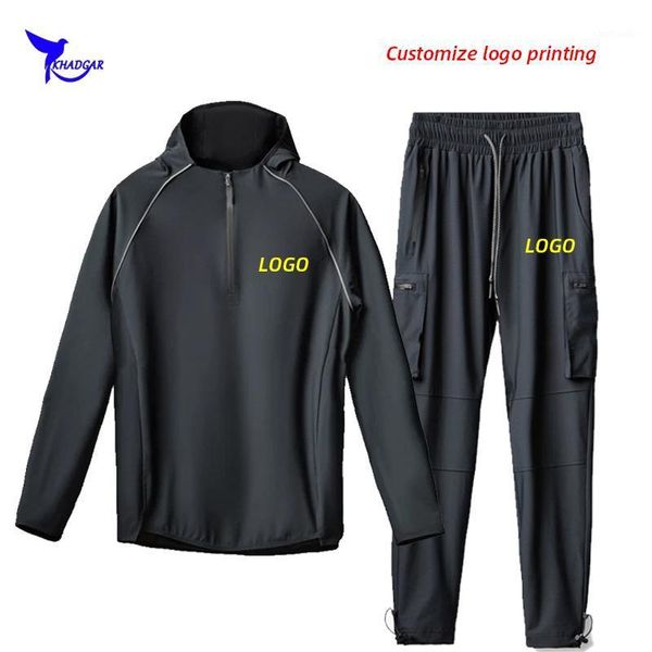 running sets 2021 autumn quick dry hoodies+pants 2 pcs tracksuit men hooded sports suits gym fitness sportswear training set custom1, Black;blue
running sets 2021 autumn quick dry hoodies+pants 2 pcs tracksuit men hooded sports suits gym fitness sportswear training set custom1, Black;blue