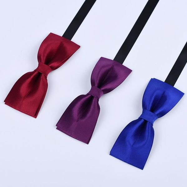 2020 brand new fashion men's bow ties double fabric solid color bowtie party host wedding gentleman butterfly tie with gift box1, Black;gray
2020 brand new fashion men's bow ties double fabric solid color bowtie party host wedding gentleman butterfly tie with gift box1, Black;gray