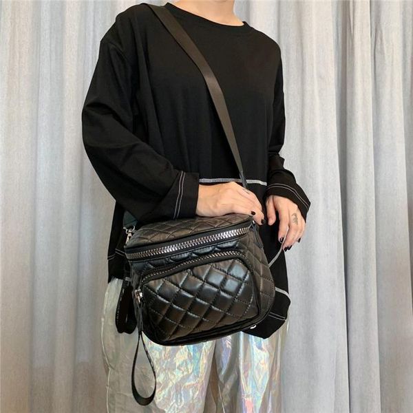 shoulder bags messenger bag fashion trendy female net red waist pu leather rhomboid soft multifunctional chest
shoulder bags messenger bag fashion trendy female net red waist pu leather rhomboid soft multifunctional chest