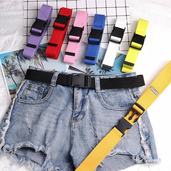 fashion neutral nylon canvas belt solid color double buckle student belt canvas waistband with double buckle 7colors, Black;brown
fashion neutral nylon canvas belt solid color double buckle student belt canvas waistband with double buckle 7colors, Black;brown