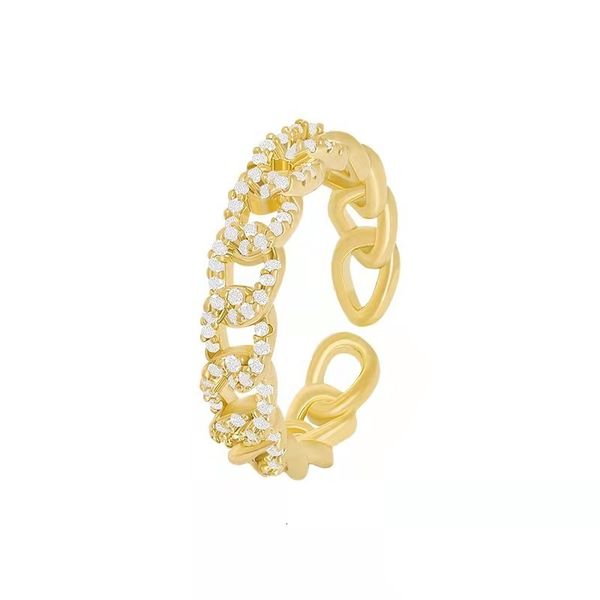 simple chain ring net red niche design sense mahua open index finger ring hollow ring female, Silver
simple chain ring net red niche design sense mahua open index finger ring hollow ring female, Silver