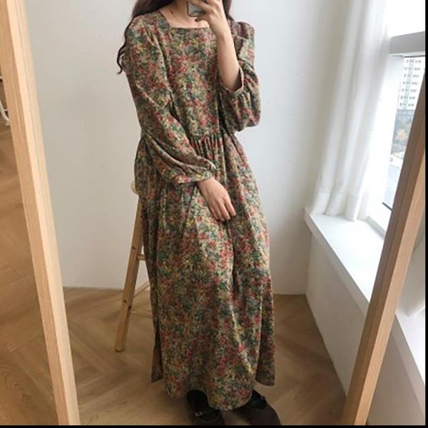 puff long sleeve dress floral chiffon midi vintage robe longue spring korean runway flower harajuku vestido casual boho chic, Black;gray
puff long sleeve dress floral chiffon midi vintage robe longue spring korean runway flower harajuku vestido casual boho chic, Black;gray